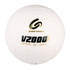 OEM Custom High Quality Official <strong>Bola</strong> De Voleibol White Training Volleyball Size <strong>5</strong> Lightweight Durable Eco-Friendly Balls - Product Image 1