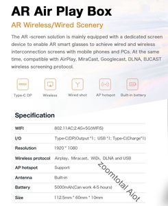 สวิตช์3D แว่นไมโคร LED สำหรับพกพา75ก. พร้อมคลิกเดียวรองรับ0-600องศาสายตาสั้น vrg 3D ลำโพงคู่ - Product Image 6