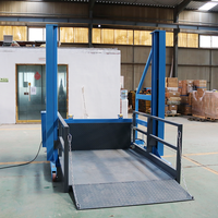 Table élévatrice mobile hydraulique de 2 à 3 tonnes, élévateur de fret homologué CE, efficace pour le chargement et le déchargement des conteneurs en entrepôt