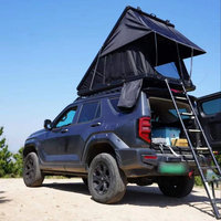 Carpa de Techo Rígida de Aleación de Aluminio para 2 Personas, 4 Estaciones, Ultra Impermeable, Sistema de Camping para SUV y Viajes por Tierra