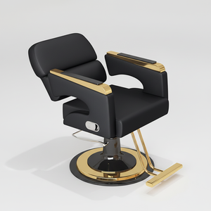 Poltrona da Barbiere Moderna in Pelle Sintetica di Alta Qualità, Bestseller per Uso in Saloni e Spa, Dedicata all'Uso Commerciale nel Settore della Parrucchistica - Product Image 6