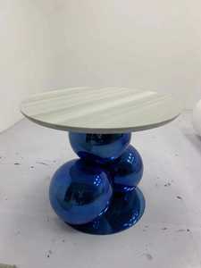 Meubles Design Table et chaises en <span class=keywords><strong>bois</strong></span> massif de luxe Style européen Table d'appoint rectangulaire moderne Table à roulettes en <span class=keywords><strong>bois</strong></span> courbé Table à manger - Product Image 5