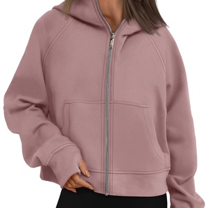 Women's Terry Printed 3D Embroidery Front Zip-Up Hoodies Fleece <b>Jackets</b> Oversized Sweatshirts Autumn Winter Fashion 2025 - Product Image 2