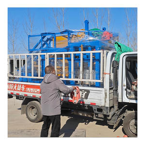 Heißer Verkauf <span class=keywords><strong>QTJ4</strong></span>-<span class=keywords><strong>25</strong></span> PLC-Pumpen-Betonhohlblockmaschine Hersteller Automatische Pflasterstein-Maschinenproduktionslinie - Product Image 4