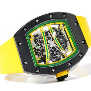 Montre RM 061 au design squelette personnalisable, cadran en céramique ou en fibre de carbone en option, cadeau idéal pour les passionnés de mode masculine - Product Image 3