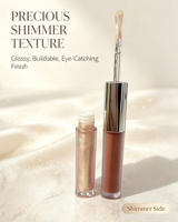 Gloss à lèvres caméléon double embout, rouge à lèvres liquide mat et maquillage pour les lèvres scintillant, marque privée, logo personnalisé, vente en gros