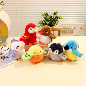 Peluche Súper Suave de Pingüino o Loro, Colgante de Juguete con Relleno de Algodón PP, Tamaño 10cm-15cm, Regalo de Cumpleaños para Jóvenes, Llavero - Product Image 2