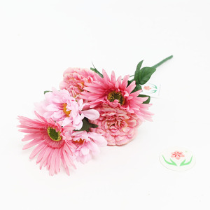 Fleurs artificielles funéraires de haute qualité à prix réduit, buissons commémoratifs pour la décoration <span class=keywords><strong>funéraire</strong></span> - Product Image 2