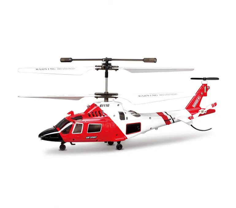 SYMA-helicóptero a Control remoto S111G, juguete de ataque de Marines, 3 canales, avión con giroscopio a prueba de golpes, juguetes de Control remoto, regalos de navidad VS S109G