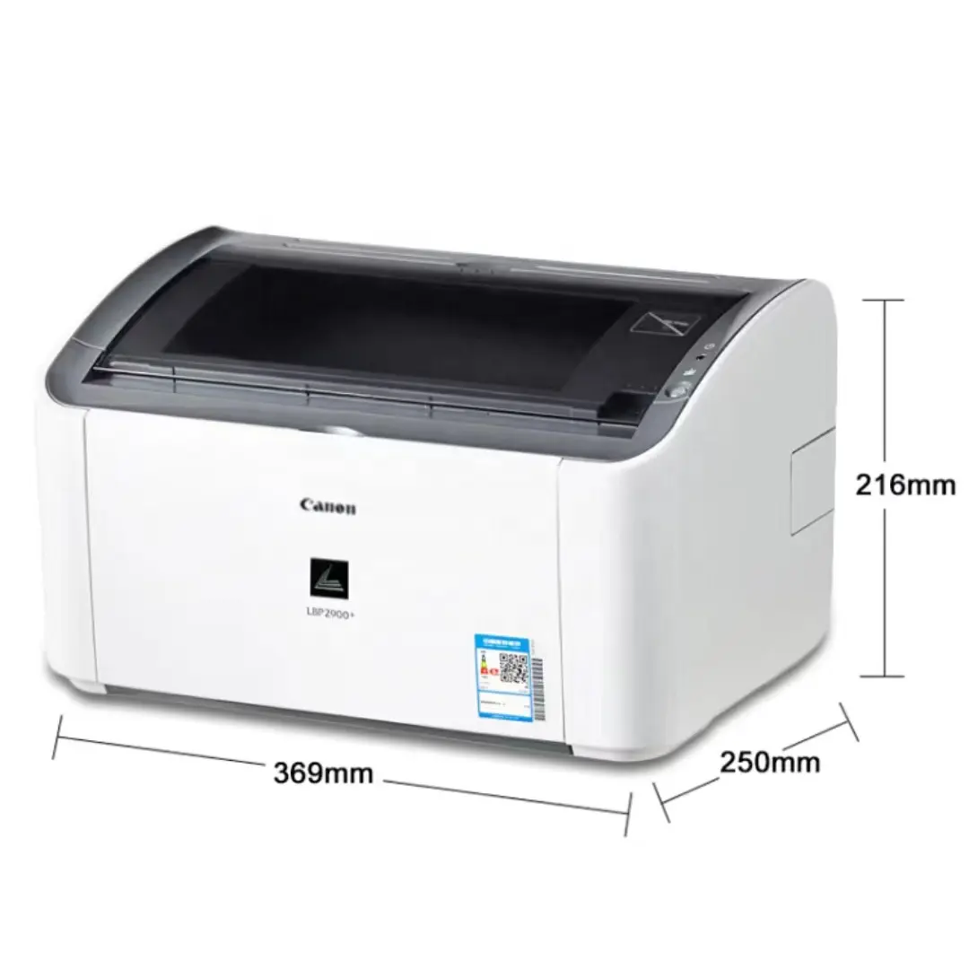 A4 प्रिंटर काले और सफेद लेजर प्रिंटर के लिए कैनन LBP2900 + पोर्टेबल मशीन