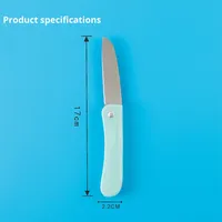 Couteau en céramique, petit couteau de cuisine, couteau pliant à chaîne portable, mini couteau à fruits en céramique multifonctionnel pour la maison