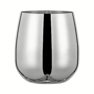 Gobelet en acier inoxydable poli, logo personnalisé, réutilisable, pour fêtes, bars, mojitos, cocktails, jus, incassable, en forme d'œuf - Product Image 5