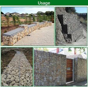 Yüksek Mukavemetli <span class=keywords><strong>Gabion</strong></span> Kutusu <span class=keywords><strong>8x10</strong></span> Tip 83mm Örgü 27 30mm Tel Çapı Çinko Kaplama ve 39mm Takviyeler ile Eğim Stabilizasyonu için - Product Image 4
