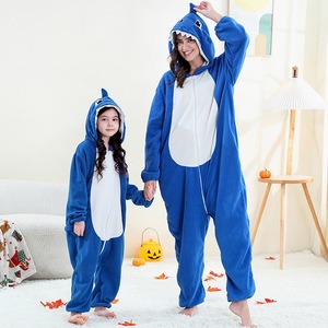 Combinaison <span class=keywords><strong>Kigurumi</strong></span> pour toute la famille, 6 styles, requin, <span class=keywords><strong>dragon</strong></span>, dinosaure, singe, en flanelle ultra-douce, pour adultes et enfants - Product Image 6