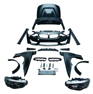 Kit Carrozzeria Widebody ABS Anteriore e Posteriore per BMW F30 F31 F32 F35 F80 F81 F82 M3 M4 F32 M3 - Kit Paraurti Wide Body in ABS - Product Image 1