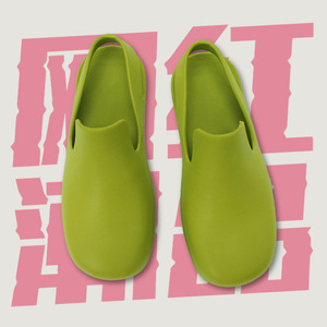 2021 New Popular Fashion Flat <strong>Ladies</strong> Sandals Women Outdoor Wear Half Cover Rain <strong>Booties</strong> <strong>Slippers</strong> Sandals - Product Image 3