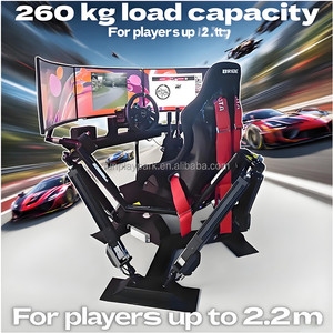 Simulador de Carreras de Metal de 3DOF-6DOF con <span class=keywords><strong>3</strong></span> Pantallas para Uso en Interiores, Tamaño y <span class=keywords><strong>Peso</strong></span> Personalizables, Cabina de Simulación de Carreras para Adultos - Product Image 5