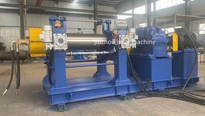 Độ chính xác cao Tự động mở loại hai cuộn cao su Silicone trộn Mixer Mill máy - Product Image 4