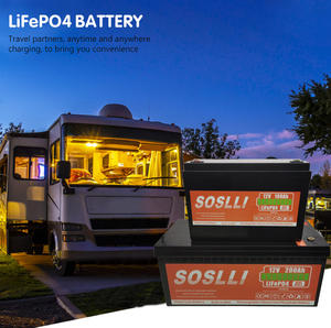 Литиевая батарея 12В, солнечная батарея LiFePO4 12В 200Ач, литиевая батарея для солнечных систем 12В 100Ач, литий-ионная батарея - Product Image 2