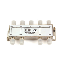 Divisor Coaxial de 8 vías, MT-7001-A8, CATV, conector F