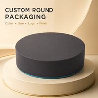 Boîte Cadeau Ronde Rigide en Carton de Luxe en Gros avec Logo Personnalisé pour Emballage de Chocolats et de Bonbons