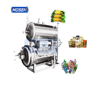 Macchina per storta sterilizzatore continuo per il miglior prodotto alimentare India - Product Image 3