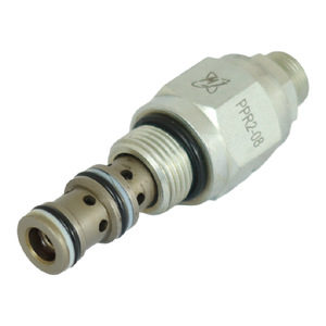 Vanne de décharge de pression Elliott PPR2-08 1/4 pouce 315 bars 2 voies pour huile hydraulique de chariots élévateurs et gerbeurs - Product Image 1