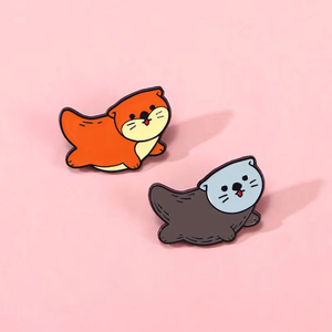 Metal Crafts Accessory Design Your Own Enamel <strong>Pins</strong> Custom Hard Enamel <strong>Pin</strong> Funny Cartoon <strong>Animals</strong> Duck Lapel Badges - Product Image 6