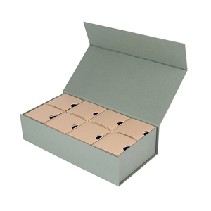 Boîte cadeau de calendrier de l'avent de <span class=keywords><strong>8</strong></span> <span class=keywords><strong>jours</strong></span> pour les <span class=keywords><strong>jours</strong></span> de Noël emballage cosmétique produit de soin de la peau boîte de papier de bijoux - Product Image 5