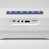 Speaker Desktop Gaming RGB dengan pencahayaan RGB desain Bar panjang tertentu untuk gamer