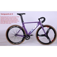 Vélo de course sur route à vitesse fixe SF léger, cadre en aluminium 700c, charge maximale 150 kg, compétition urbaine, trajets quotidiens