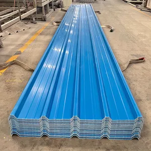 Alta UV Resistente Material Plástico ASA PVC Roof Sheets Tiles Venda Quente Como Argila Preço Barato Ondulado Trapezoidal