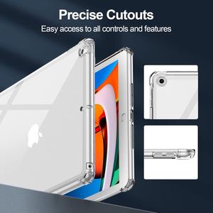 Étui pour iPad 9e/8e/7e génération, étui pour iPad 10.2 2021&2020&2019, étui transparent antichoc en TPU pour iPad - Product Image 3