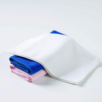 Chiffon de nettoyage, polissage et lustrage pour vitres, serviette de luxe en microfibre perlée, sans peluches, pour le detailing automobile