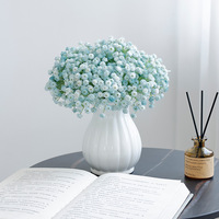 Dekorasi Rumah Segar Gypsophila Sutra Berkualitas Tinggi, Latar Belakang Pemotretan, Desain Dekorasi Lembut, Ornamen