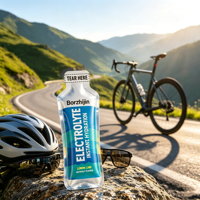 Borzhijin – Sachet d'électrolytes liquides prêts à boire sans mélange, boisson d'hydratation instantanée pour le sport et le fitness, OEM ODM