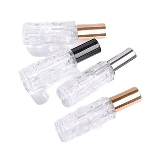 Wholesale 10ml High-Grade Glass <b>Perfume</b> Spray <b>Bottles</b>, Bitter Melon Shape Portable Empty <b>Sample</b> <b>Bottles</b> - Product Image 5