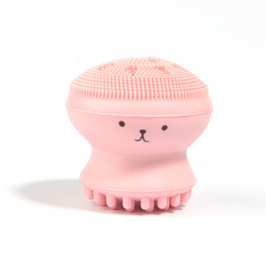 Cepillo de limpieza facial de silicona Octopus, masajeador manual de limpieza profunda para el cuidado de la piel del rostro - Product Image 4