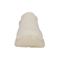 Zapatos antideslizantes de cuero para enfermera, calzado médico antiestático, de seguridad, color blanco
