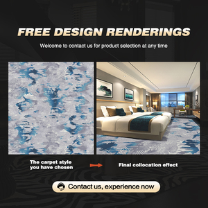 Ковровое покрытие Dsermer на заказ, высококачественное, толстое, класса люкс, для 5-звездочных отелей, от стены до стены, из аксминского ворса, для гостевых комнат и лобби - Product Image 2