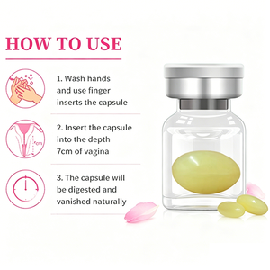 Cápsulas/Barritas Reafirmantes Vaginales XINHEYU con Péptidos, Cápsulas Íntimas Yoni para Reafirmar, Cápsulas Yoni para Estrechamiento <span class=keywords><strong>Vaginal</strong></span> - Product Image 1