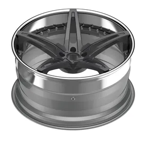 center hang on lip biggest concave 3 piece forged wheels