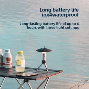 Lampe de <span class=keywords><strong>camping</strong></span> LED multifonctionnelle pour l'extérieur, lampe d'ambiance pour tente, lampe de poche d'urgence rechargeable - Product Image 3