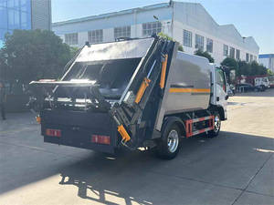 Camion Compacteuse à Ordures Dongfeng 4X2 6 roues 6m³ à Chargement Arrière; Prix du Camion de Collecte des Déchets Compact. - Product Image 6