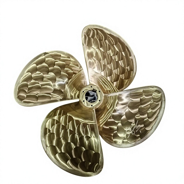 High Performance Cu3 Nickel Aluminum Bronze Marine Propeller for Yachts & Boats, IACS Certified Durable Boat Propeller