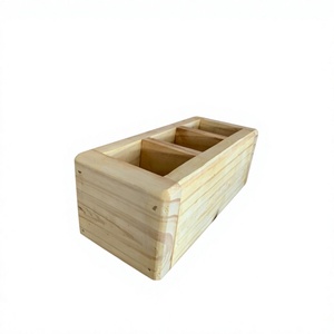 Eco-Friendly Wooden 5-Layer Modern Handmade Remote <b>Control</b> <b>Holder</b> Stand for Home Living Room Table - Product Image 4