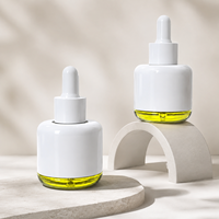 Emballages cosmétiques à faible MOQ, contenants vides pour soins de la peau, flacons compte-gouttes pour lotion et huile essentielle 50ml 80ml 100ml avec bouchon à vis personnalisé