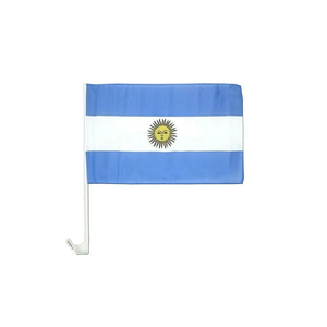 Produits populaires 2026 : série d'articles à thème drapeau argentin (8 pièces) - lunettes de soleil, écharpe, bracelet, t-shirt, patch, autocollant pour promotion - Product Image 6