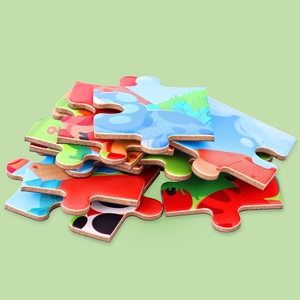 Regalos Educativos de Desarrollo, Rompecabezas de Papel Cartón, 3 Libros de Rompecabezas Magnéticos Temáticos Integrados - Product Image 4