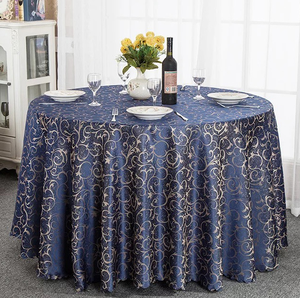 Mantel Rectangular Desechable de Tela Jacquard de Poliéster Impermeable y Resistente al Aceite, Color Personalizado, Tamaño Personalizado para Bodas - Product Image 4